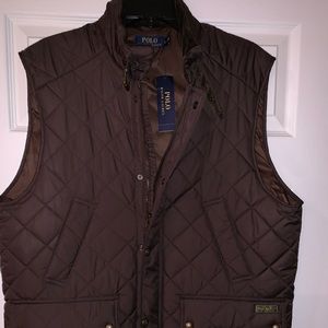 Polo Ralph Lauren Brown Vest with tags